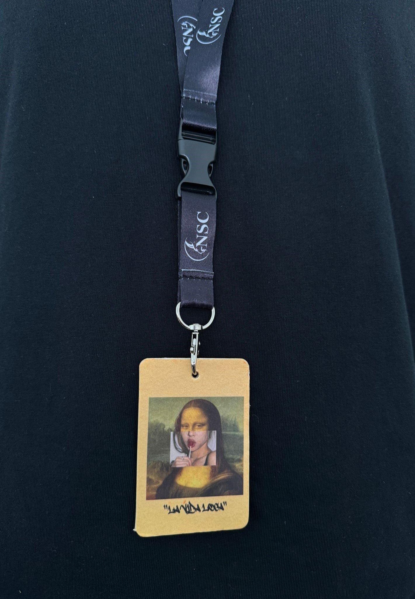 Lanyard with 3x "LA VIDA LOCA MONA"